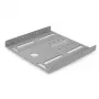 Soporte Axagon RHD-125S para 1x HDD/SSD de 2,5 pulgadas en bahía de 3,5 pulgadas, metal, gris