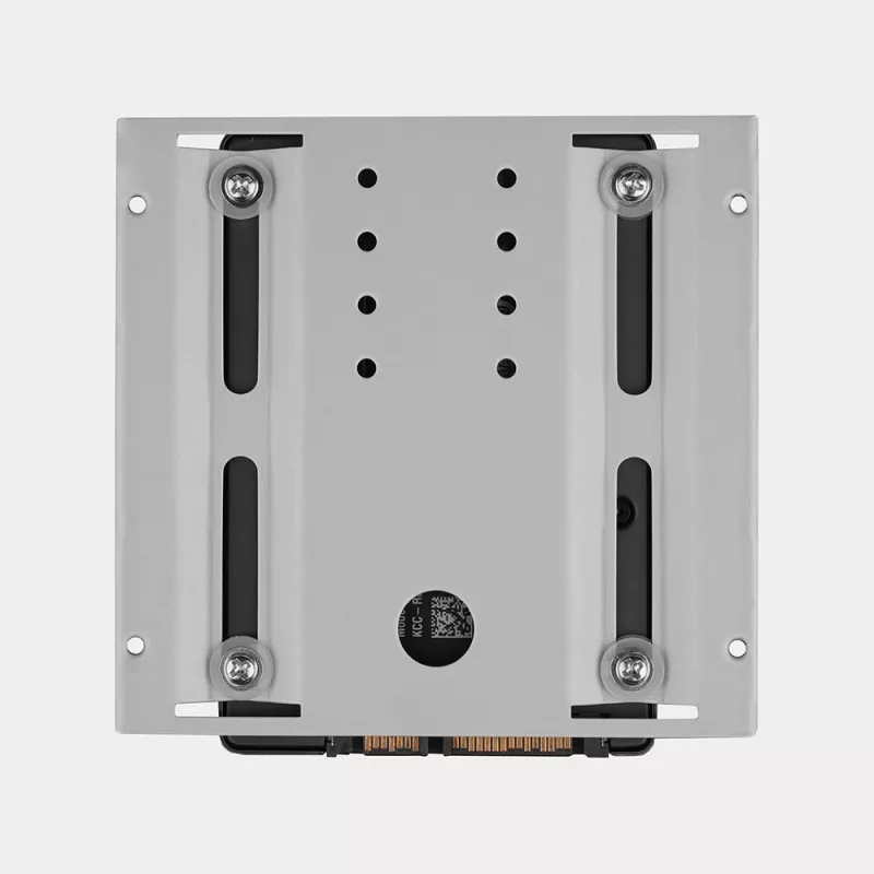 Soporte Axagon RHD-125S para 1x HDD/SSD de 2,5 pulgadas en bahía de 3,5 pulgadas, metal, gris