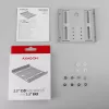 Soporte Axagon RHD-125S para 1x HDD/SSD de 2,5 pulgadas en bahía de 3,5 pulgadas, metal, gris