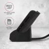 Lector de tarjetas inteligentes Axagon CRE-SM2 USB 2.0 negro cable de 1,3 m