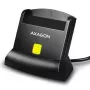 Lector de tarjetas inteligentes Axagon CRE-SM2 USB 2.0 negro cable de 1,3 m
