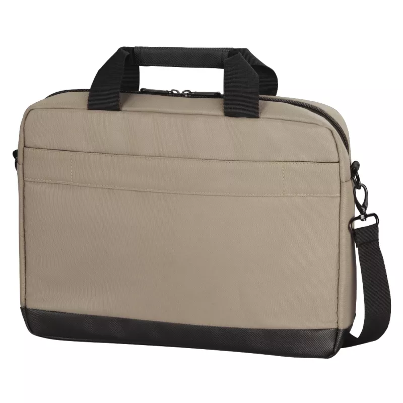 Hama Terra 00217234 bolso para portátil 33,8 cm (13,3 pulgadas), asa de transporte, correa para el hombro, poliéster reciclado, beige