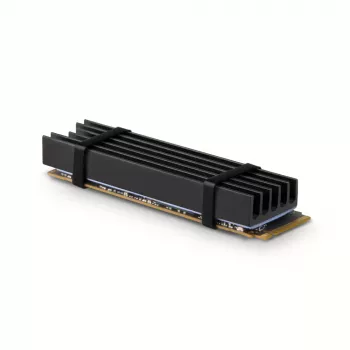 Disipador pasivo de aluminio Axagon CLR-M2L10 para todas las SSD M.2, tamaño 2280, 10 mm de alto.