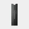 Disipador pasivo de aluminio Axagon CLR-M2L10 para todas las SSD M.2, tamaño 2280, 10 mm de alto.