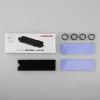 Disipador pasivo de aluminio Axagon CLR-M2L10 para todas las SSD M.2, tamaño 2280, 10 mm de alto.