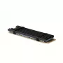 Disipador pasivo de aluminio Axagon CLR-M2L3 para todas las SSD M.2, tamaño 2280, altura 3 mm