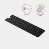 Disipador pasivo de aluminio Axagon CLR-M2L3 para todas las SSD M.2, tamaño 2280, altura 3 mm