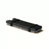 Disipador pasivo de aluminio Axagon CLR-M2L6 para todas las SSD M.2, tamaño 2280, alto 6 mm