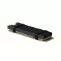 Disipador pasivo de aluminio Axagon CLR-M2L6 para todas las SSD M.2, tamaño 2280, alto 6 mm