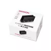 Disipador pasivo de aluminio Axagon CLR-M2XL para unidades SSD M.2 de una y dos caras, tamaño 2280, altura 36 mm