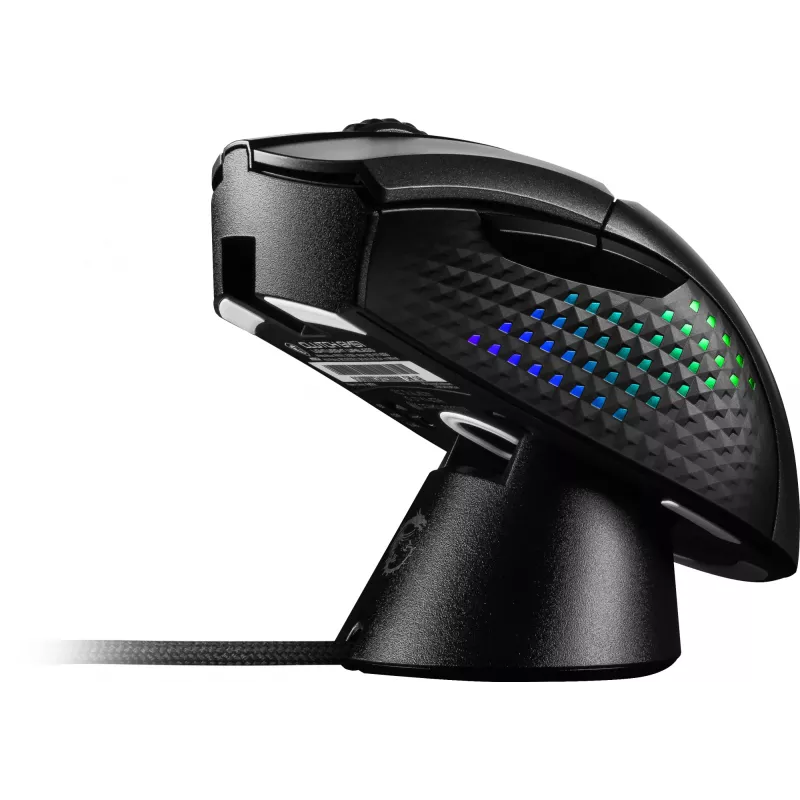Ratón gaming MSI CLUTCH GM51 LIGHTWEIGHT WIRELESS diestro RF + Bluetooth + USB Type-C óptico 26000 DPI