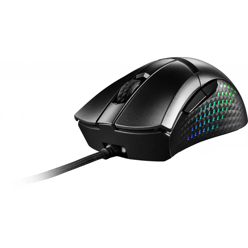 Ratón gaming MSI CLUTCH GM51 LIGHTWEIGHT WIRELESS diestro RF + Bluetooth + USB Type-C óptico 26000 DPI