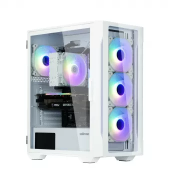 Caja de ordenador Zalman I3 NEO TG WHITE Midi Tower