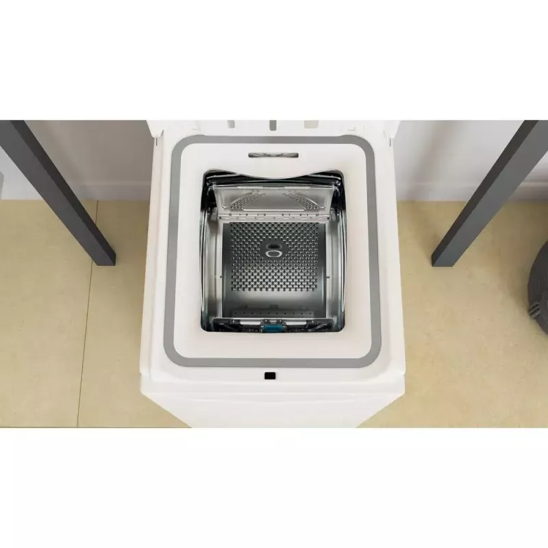 Whirlpool NTDLR 7220SS PL/N lavadora de carga superior de libre instalación, 7 kg, 1200 rpm, clase energética E