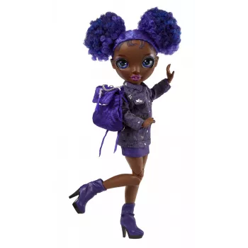 Rainbow High Junior High Muñeca Series 2- Krystal, muñeca de moda, femenino, 6 años, Niño/Niña, 230 mm, Multicolor