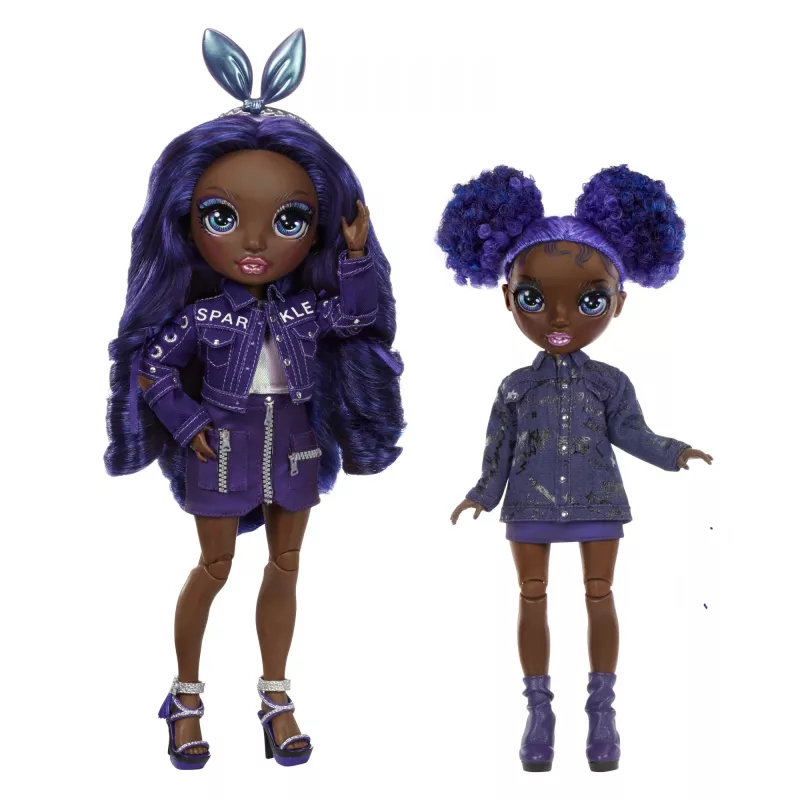 Rainbow High Junior High Muñeca Series 2- Krystal, muñeca de moda, femenino, 6 años, Niño/Niña, 230 mm, Multicolor