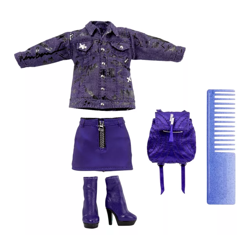 Rainbow High Junior High Muñeca Series 2- Krystal, muñeca de moda, femenino, 6 años, Niño/Niña, 230 mm, Multicolor