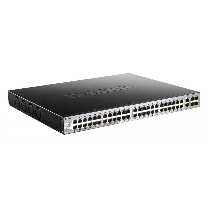 D-Link DGS-3130-54PS/E Switch de red Gestionado L3 Gigabit Ethernet (10/100/1000) Power over Ethernet (PoE) Gris