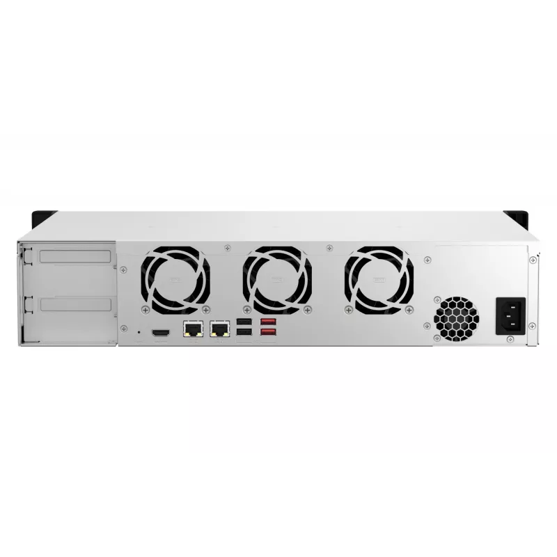 QNAP TS-864EU-8G Servidor NAS/Almacenamiento Rack (2U) Intel® Celeron® 8 GB DDR4 0 TB QNAP Turbo System Negro