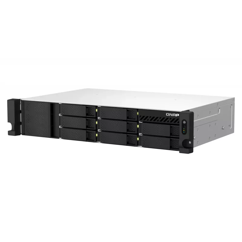 QNAP TS-864EU-8G Servidor NAS/Almacenamiento Rack (2U) Intel® Celeron® 8 GB DDR4 0 TB QNAP Turbo System Negro