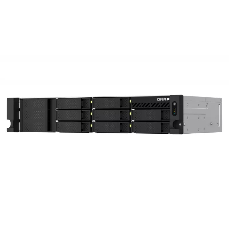 QNAP TS-864EU-8G Servidor NAS/Almacenamiento Rack (2U) Intel® Celeron® 8 GB DDR4 0 TB QNAP Turbo System Negro