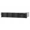 QNAP TS-855EU-RP Servidor NAS Rack (2U) Intel Atom® C5125 8 GB DDR4 0 TB QuTS hero Black