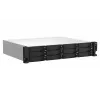 QNAP TS-1264U-RP Servidor NAS Rack (2U) Intel® Celeron® 8 GB DDR4 0 TB QNAP QTS Aluminio, Negro