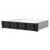 QNAP TS-1264U-RP Servidor NAS Rack (2U) Intel® Celeron® 8 GB DDR4 0 TB QNAP QTS Aluminio, Negro