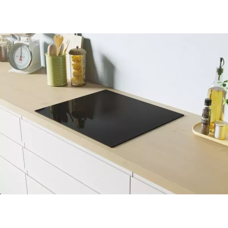 Candy CTP6SC4/E1 Placa de inducción integrada Negra 59 cm Zona 4 zonas de cocción con campana extractora integrada