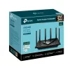 Router TP-Link Archer AX5400 Multi-Gigabit WiFi 6, Wi-Fi 6 (802.11ax), Doble banda (2,4 GHz / 5 GHz), Ethernet LAN, Negro, Router de sobremesa/varilla