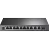 TP-Link Switch de sobremesa 8 puertos 10/100Mbit/s + 3 puertos Gigabit con 8 puertos PoE+