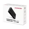 Axagon EE35-GTR USB-C 5Gbps - SATA 6G, 3.5 RIBBED box BLACK - Carcasa HDD USB Type-C 3,5 pulgadas
