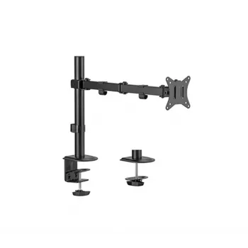 Pinza de soporte para monitor GEMBIRD MA-D1-01 para pantallas de 17–32 pulgadas, VESA 75×75–100×100, hasta 9 kg, negra