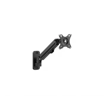 Soporte de pared para monitor Gembird MA-WA1-01 para pantallas de 17–27 pulgadas, VESA 75x75 / 100x100, carga máx. 7 kg, negro