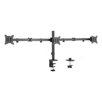 Soporte de sobremesa para monitor Gembird MA-D3-01, soporte de mesa de 1 brazo, VESA 75x75–100x100, hasta 7 kg, para pantallas de 17–27 pulgadas, negro