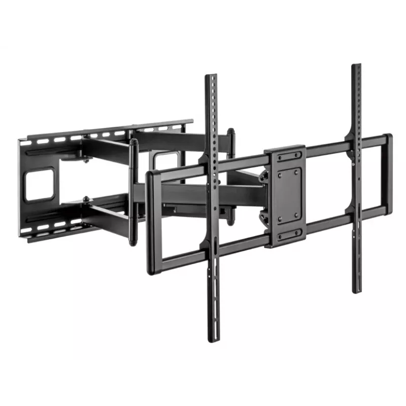 Gembird MA-D3-01 soporte de escritorio ajustable para 3 monitores, 17–27 pulgadas, hasta 7 kg