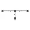 Gembird MA-D3-01 soporte de escritorio ajustable para 3 monitores, 17–27 pulgadas, hasta 7 kg