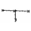 Gembird MA-D3-01 soporte de escritorio ajustable para 3 monitores, 17–27 pulgadas, hasta 7 kg