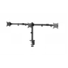 Gembird MA-D3-01 soporte de escritorio ajustable para 3 monitores, 17–27 pulgadas, hasta 7 kg