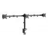 Gembird MA-D3-01 soporte de escritorio ajustable para 3 monitores, 17–27 pulgadas, hasta 7 kg