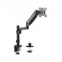 Soporte para monitor GEMBIRD MA-DA1P-01 — soporte de sobremesa de 1 brazo para pantallas de 17–32 pulgadas, VESA 75x75–100x100, carga máx. 9 kg, negro