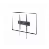Soporte de TV Gembird WM-55F-02 negro, para pantallas de 32–55 pulgadas, carga máx. 40 kg, VESA 200x200–400x400, perfil extraplano 2,5 cm