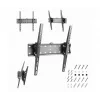 Soporte de TV Gembird WM-55T-02 para pantallas de 32–55 pulgadas, inclinable -12° a 12°, VESA 200x200–400x400, 40 kg, negro