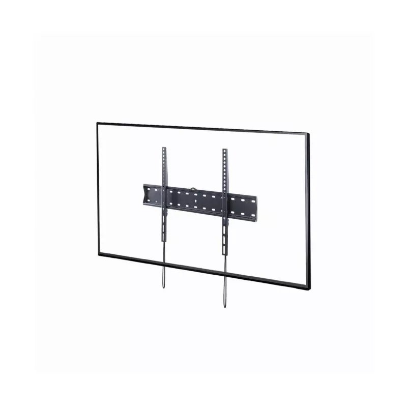 Soporte de TV Gembird WM-70F-01 Negro para televisores de 37–70 pulgadas, 40 kg, VESA 200x200–600x400, 2,5 cm extraplano