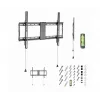 Gembird WM-80F-01 soporte de pared fijo para TV, 37–80 pulgadas, hasta 70 kg, VESA hasta 600x400, negro