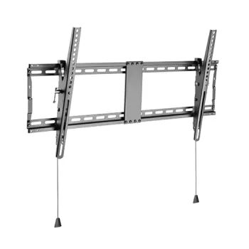 Soporte de pared para TV Gembird WM-90T-01 para pantallas de 43–90 pulgadas, VESA 200x200–800x400, inclinación -12°–3°, capacidad de carga 70 kg, negro