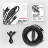 Axagon ADR-215B Cable USB 2.0 A-M -> B-M activo de conexión/repetidor 15 m