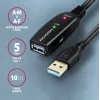 Axagon ADR-310 Cable USB 3.2 Gen 1 A-M -> A-F activo de prolongación/repetidor 10m