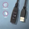 Axagon ADR-310 Cable USB 3.2 Gen 1 A-M -> A-F activo de prolongación/repetidor 10m