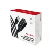 Axagon ADR-310 Cable USB 3.2 Gen 1 A-M -> A-F activo de prolongación/repetidor 10m